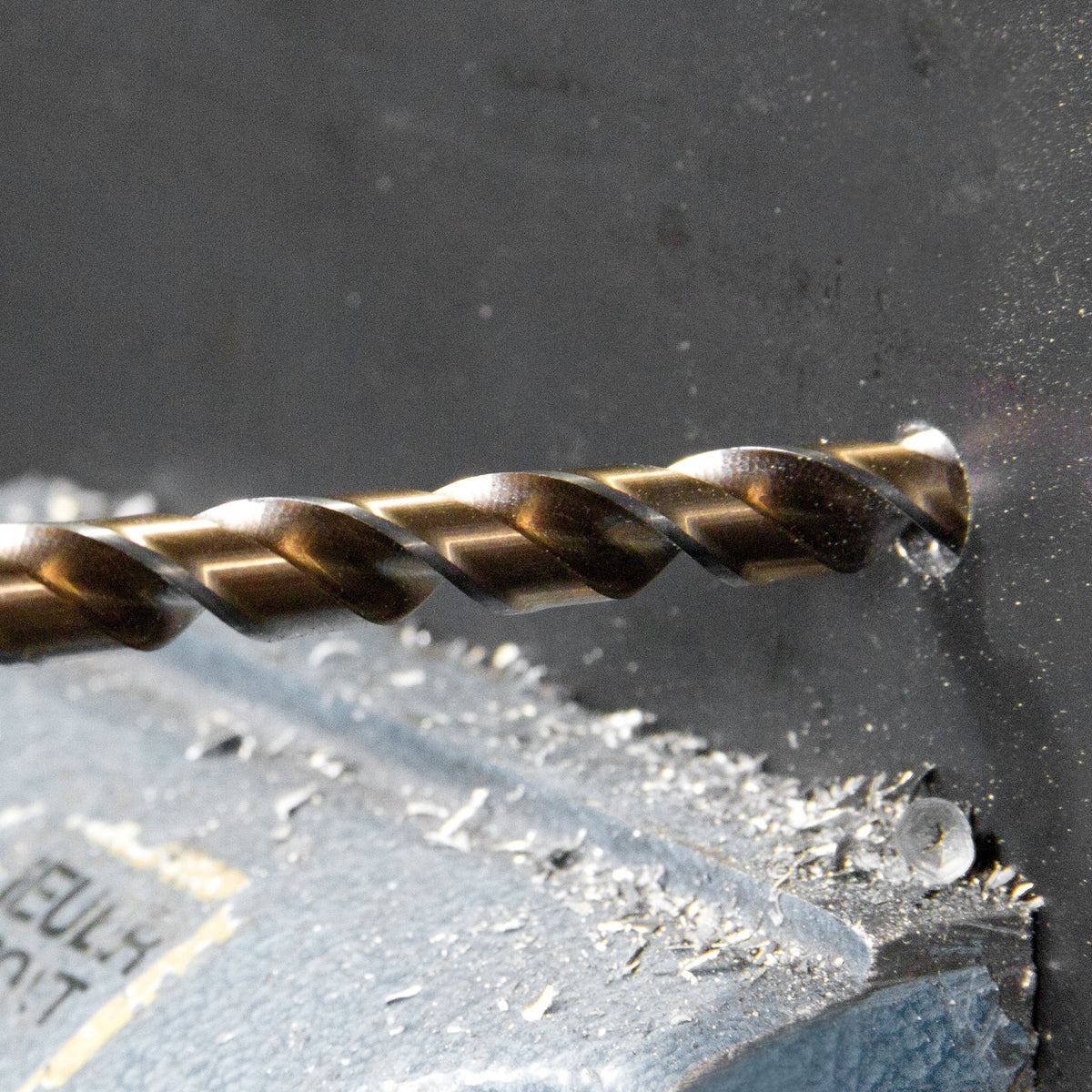 RUKO Spiralbohrersatz DIN 338 HSS-Co5 Gold/schwarzoxidiert 19-teilig 1-10x0,5 mm