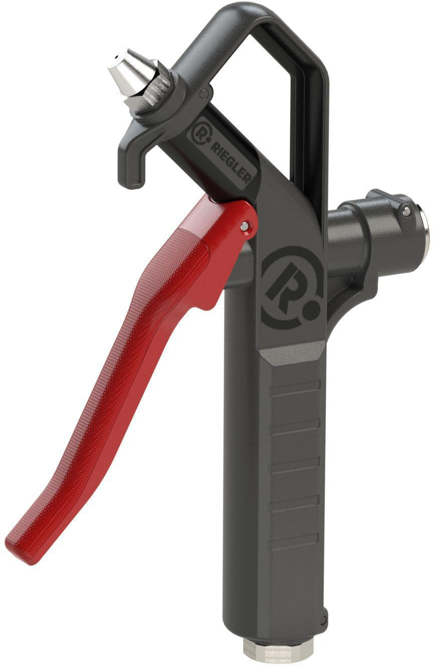 RIEGLER Blaspistole G1/4 Zoll mit Standarddüse – Dosierbar, Kunststoff, 12 bar