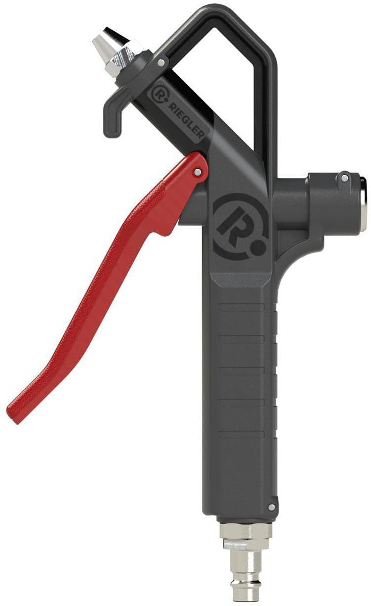 RIEGLER Blaspistole G1/4 Zoll mit Standarddüse – Dosierbar, Kunststoff, 12 bar