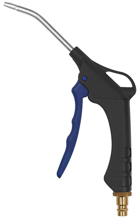 RIEGLER Blaspistole Kunststoff mit Verlängerungsrohr 105 mm, DN 7,2-7,8 Anschlussnippel, 10 bar