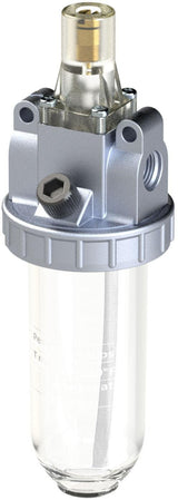 RIEGLER Nebelöler Standard BG 2, G 3/8, 2400 l/min, max. 16 bar, Polycarbonatbehälter