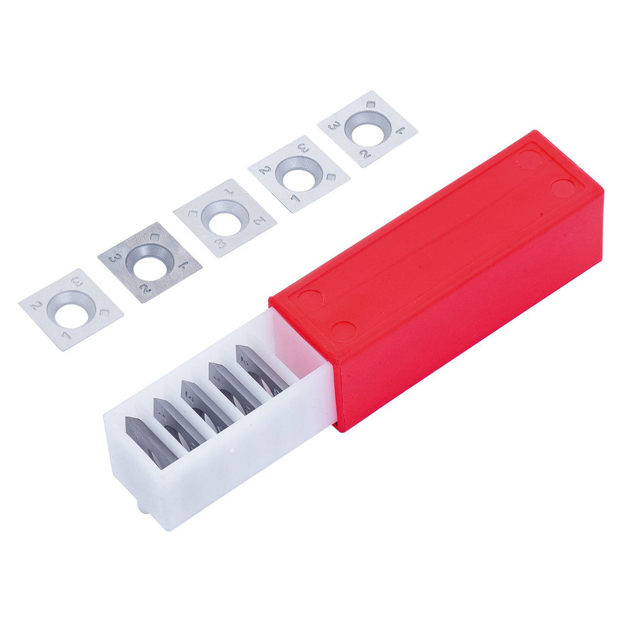 BERNARDO Hobelmesser – Modell HM-Wendeplatte für Spiralhobelwelle (10 Stk.) f. ADM 260 S / AD 260 S / FS 310 PS / PT 310 S