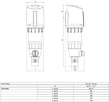 SYR Rückspülfilter DRUFI 2315 DFR von SASSERATH – Halbautomatisch mit Druckminderer, Manometer & Ablauftrichter