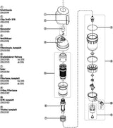SYR Rückspülfilter DRUFI 2315 DFR von SASSERATH – Halbautomatisch mit Druckminderer, Manometer & Ablauftrichter
