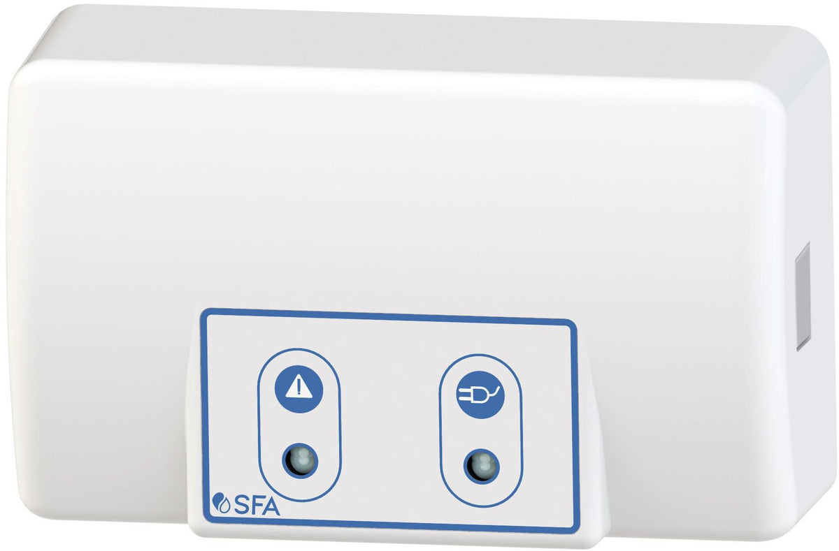 SFA Sanicubic 2VX TRI Smart Doppel-Hebeanlage mit 2 Freistrompumpen, IP68, Alarmmodul