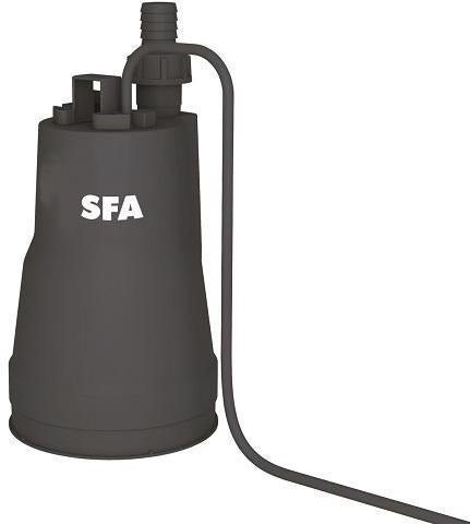 SFA SANIPUDDLE Flachsaugpumpe – Edelstahl & PP, für Klarwasser, 5,5 m³/h