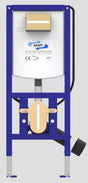 SANIT WC-Element INEO PLUS behindertengerecht 1120 mm – Barrierefreie Vorwandinstallation mit Dusch-WC-Anschluss