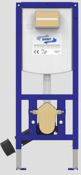 SANIT WC-Element INEO PLUS 450 ohne Wandhalter – Vorwandelement mit INEO FRESH Box und Revisionsbox