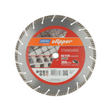 NORTON CLIPPER Diamanttrennscheibe Standard Beton Turbo 115 mm für Winkelschleifer