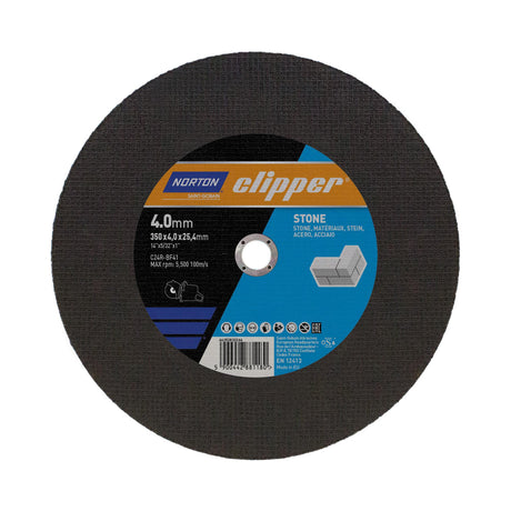 NORTON CLIPPER Trennscheibe D350x4,0 mm Typ 41 STE für Stein