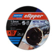 NORTON CLIPPER Trennscheibe 115 x 1,0 mm Typ 41 für Metall und Inox