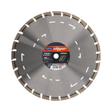 NORTON CLIPPER Diamanttrennscheibe Pro Asphalt II 300 mm, 12 mm Segmente, für Trennschleifer