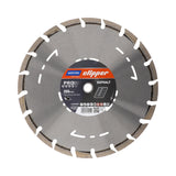 NORTON CLIPPER Diamanttrennscheibe Pro Asphalt II 300 mm, 12 mm Segmente, für Trennschleifer