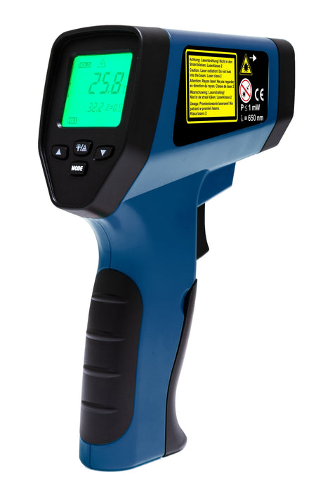 TECWERK Infrarotthermometer -50 bis 750 °C mit Dual-Laser und Alarmfunktion