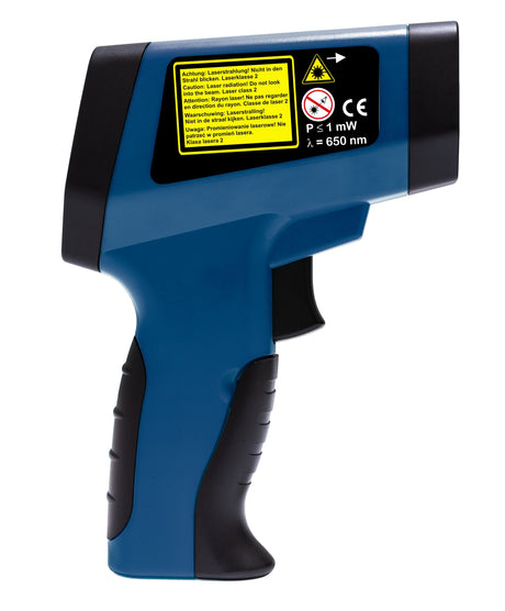 TECWERK Infrarotthermometer -50 bis 750 °C mit Dual-Laser und Alarmfunktion
