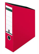Leitz Stehsammler 24230025 DIN A4 76mm Hartpappe RC rot – Stabiler Aktenhalter für Schreibtisch & Regal