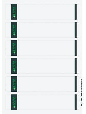 LEITZ Ordnerrückenetiketten 39 x 192 mm, 150 Etiketten, gelb, für Laser- und Inkjetdrucker