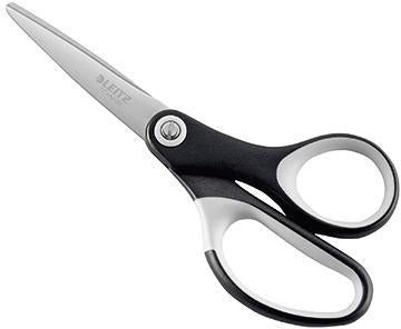 Leitz Schere Titan softgrip 150mm schwarz – Universalschere mit titanbeschichteter Edelstahlklinge