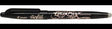 PILOT FriXion Ball 1.0 Tintenroller – radierbarer Rollerball mit 0,5 mm Strichstärke, schwarz