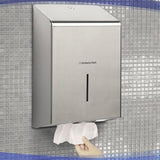 KIMBERLY-CLARK PROFESSIONAL Handtuchspender abschließbar Edelstahl für gefaltete Handtücher