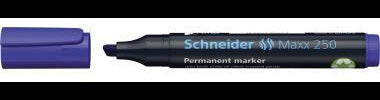 Schneider Permanentmarker Maxx 250 – Keilspitze 2–7 mm, schwarz, nachfüllbar