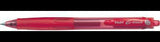 PILOT Gelschreiber G-Knock BeGreen – 84 % recycelt, rote Geltinte, 0,4 mm
