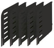 styro Trennwand styrorac aus Polystyrol, schwarz, 5 Stück pro Packung