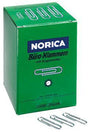 NORICA Büroklammern 32 mm glanzverzinkt, 1.000 Stück, runde Form mit Kugelenden