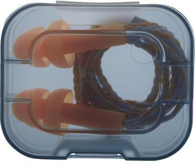 uvex Gehörschutzstöpsel whisper – 23 dB, mit Kordel, 50 Paar inkl. Minibox