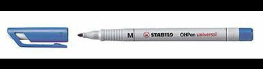 STABILO OHPen 853/41 M Folienstift – Blau, 1 mm, non-permanent, Made in Germany