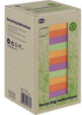 Soennecken Haftnotiz oeco Recycling 75x75 mm, 16 Blöcke à 100 Blatt, 4 Farben
