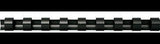 Fellowes Plastikbinderücken COMB 5346206 12mm weiß 100 St./Pack. – für DIN A4, 80 Blatt
