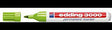 edding Permanentmarker 3000 – Rundspitze 1,5-3 mm, hellgrün, nachfüllbar, Made in Germany