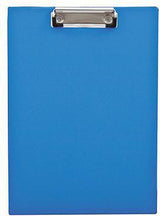 Klemmbrett 23,6 x 32,1 cm DIN A4 von Soennecken – Blau, Polypropylen, Metallklemme