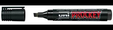 uni-ball Flipchartmarker uniPROCKEY 159051 Keilspitze blau – wasserfest & geruchlos