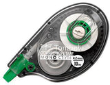 Tombow MONO YT4 Korrekturroller 4,2 mm x 10 m – seitliche Abrolltechnik, weiß
