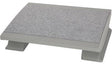 MAUL Fußstütze ergonomisch MAULpro 45x39cm Kunststoff grau mit Filzbelag