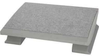 MAUL Fußstütze ergonomisch MAULpro 45x39cm Kunststoff grau mit Filzbelag