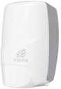 FRIPA Seifenspender 0,5 l aus Kunststoff – weiß, wiederbefüllbar & abschließbar