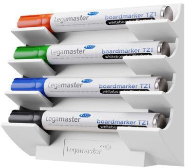 Legamaster Markerhalter 7-122000 magnethaftend für Whiteboards, weiß, Kunststoff