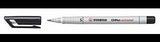 STABILO Folienstift OHPen 851/40 S rot 0,4 mm – abwischbarer Fineliner für Präsentationen