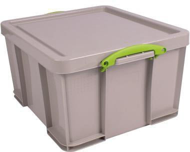 REALLY USEFUL BOX Aufbewahrungsbox 35RDG 35l grau – Recycling Archivbox DIN A4