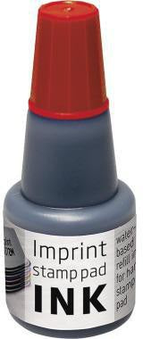 Trodat Stempelfarbe Imprint 24 ml schwarz – Kunststoffflasche für Stempelkissen