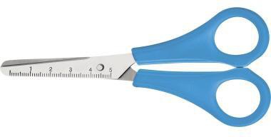 Westcott Kinderschere E-21591 13 cm pink – Bastelschere mit Maßeinteilung für Rechtshänder