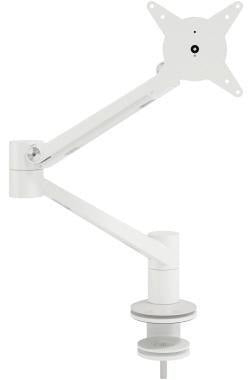 DATAFLEX Monitorschwenkarm Viewlite Plus – 7 kg Traglast, weiß, Aluminium, flexibel