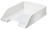 Leitz Briefablage WOW Plus 52263001 DIN A4 stapelbar Polystyrol perlweiß