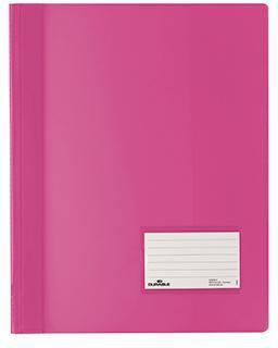 DURABLE Schnellhefter DURALUX 268012 DIN A4 Hartfolie lila – bis 100 Blatt