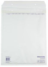 Soennecken Luftpolstertasche H/5 260x360mm mit Haftklebung – 5 Stück, weiß