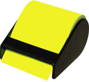 RNK Haftnotizrolle CT1910 60 mm x 10 m gelb inkl. Abroller
