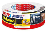 tesa Gewebeband extra Power Universal 50mmx50m weiß – reißfest, wasserfest, UV-beständig